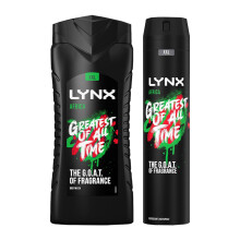 Lynx Africa Shower Gel 500ml + Body Spray 250ml, 12H & 48H Freshness