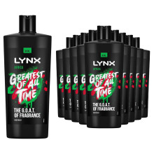 Lynx G.O.A.T Africa Shower Gel 700ml, 12 Pack Body Wash