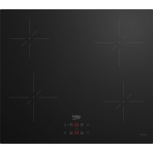 Beko HII64401QT 59cm 4 Burners Induction Hob Black