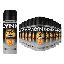 Lynx Sunset Fresh Anti-Perspirant Deodorant Spray, 150ml, 30 Pack