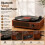 Bluetooth Vinyl Record Player,3-Speed Turntable with Stereo Speakers Bluetooth 1