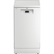Beko BDFS16030W Dishwasher Slimline 45cm 10 Place White D