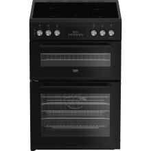 Beko FDC6731K AeroPerfect 60cm Free Standing Electric Cooker with Ceramic Hob