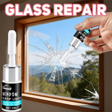 Car Windshield Crack Repair Tool DIY Car Window Phone Screen Repair Kit Glass Curing Glue Car Glass Scratch Crack Repair Multifunctional Glass Repair