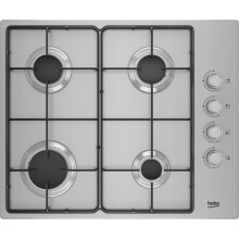 Beko HIBG64120SX Built In 61cm 4 Burners Stainless Steel Gas Hob