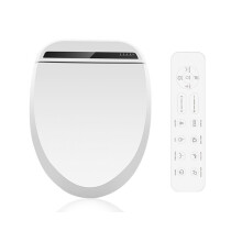 Electronic Smart Bidet Seat Heated Seat RemoteControl Warm Air Drying Self-clean