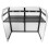 Vonyx DB3 Mobile DJ Booth Stand with Lycra Covers - Portable DJ Setup 1