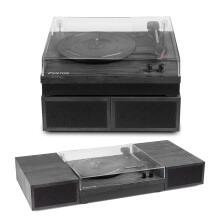 Fenton 102.151 RP165B Record Player with Speakers BT Black/Grey