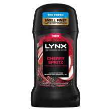 Lynx Cherry Spritz Deodorant Stick 50ml, 72H Aluminium-Free, Fine Fragrance