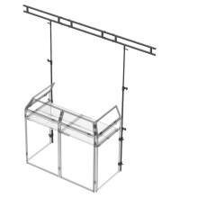 Vonyx DB3L Lightbridge for DB3 DJ Table - Enhanced Lighting & DJ Setup
