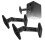 Audizio HTS20 Wall Mount Speaker Bracket Pair 3.5kg Adjustable Adjustable 1