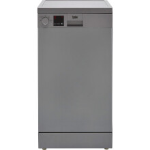 Beko DVS04020S Dishwasher Slimline 45cm 10 Place Silver E