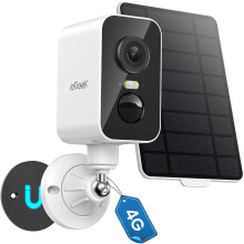 ieGeek 4G Magnetic No Wifi Security Camera, 2K CCTV Camera with Solar & Battery