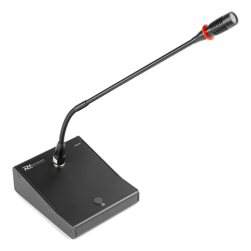 Power Dynamics TM370 Paging Microphone - Professional Desktop Microphone