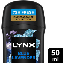 Lynx Blue Lavender Deodorant Stick 50ml, 72H Aluminium-Free, Fine Fragrance