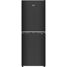 Beko CNE4552B 60/40 54cm 60/40 Free Standing 60/40 Fridge Freezer Black E Rated