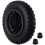 UK PU 14" BLACK Puncture Proof Solid 3.50-8 wheelbarrow wheel COMPLETE NEW 1