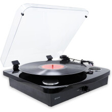 Vinyl Record Player Stereo Speakers Dual Bluetooth USB & SD Recording VPL-230B