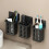 1Pc Holder Wall-mounted Storage Box for Bathroom Toiletries Kitchen Office, Hanging Bracket 1