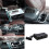 24V to 12V 3 Socket Cigarettes Lighters USB Charging Adapter Charging Cable Black 2