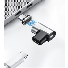 USB C Magnetic Adapter Thunderbolt 3 100W 20Gb/s 4K @ 60Hz Magsafe Right Angle