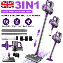 3 in 1 Stick Handheld Vacuum Cordless Vacuum Cleaner For Carpet Floor Pet Hair