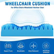 4 Pcs Egg Foam Pad Egg Chair Cushion to Relieve Back Foam  Cushion Chair Pad for Office Recliner Wheelchair