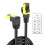 1-5m Length Cat8 Networking Cable 10Gbps Flat Ethernet Patching Cord for 2m Bend right 5
