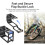 Multifunctional Camera Cage Easy Mounting with Lens Guard for Action 4/3 4