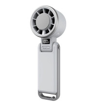 Ventilatore Portatile Ad Alta Velocità per Raffreddamento,Ventilatore Portatile Pieghevole per Esterni, Impacco Ghiaccio,Piccolo Ventilatore,