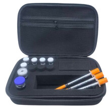 Peptide Case Peptide Case voor Koelkastreizen, Houdt 3ml 10ml 30ml Flesopslag, BAC-Water en Houdt Flesjes voor Peptiden