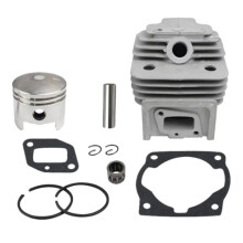 Cylindre de 44 mm pour Kit de Piston pour Moteur de Coupe-Bordure 52CC 44-5, Remplacement pour Joints de Piston, Anneaux, Goupilles, Rondelles,