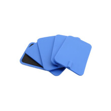 Pad di Elettrodo In Carbonio di Gomma - Pad Rettangolari Riutilizzabili per Macchine EMS, TENS e Microcorrente, Design Non-Gel