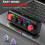 Mini 4-Key Keypad Mechanical Gaming Keyboard Programmable Hot Swap white with knob 4