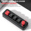 Mini 4-Key Keypad Mechanical Gaming Keyboard Programmable Hot Swap white with knob 6