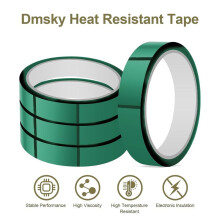 Heat Tape for Heat Press,20mm X 33M(108Ft) High Temperature Tape,Heat Resistant Tape,Heat Transfer Tape for Sublimation