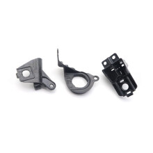 1Pair Car Headlight Repair Kit Black Plastic Bracket 89A998057 89A998058 for Q4 2021