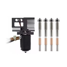 Hot End Set for QIDI Q2 Q2 Combo 3D Printer Bimetallic Quick Replacement Nozzle 0.2/0.4/0.6mm for QIDI Q2 Hotend
