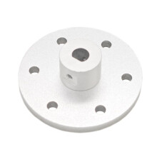 1pc 8mm Shaft Flange Coupling Circular Flange Connector for Robot, Motor Shaft Adapter, Mechanical Transmission Coupler
