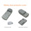 For Drones Battery Cover Dust Resistant Reduces Moisture Air Charging Covers large 8