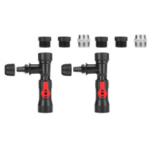 2X Fish Tank Plastic Water Changer Pump Faucet Type Water Changer Fish Tank Cleaning Plastic