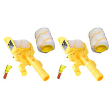 2X Coupe Nette Bordure de Peinture Brosse à Rouleau Mur Plafond Porte Brosse à Rouleau de Peinture Outils