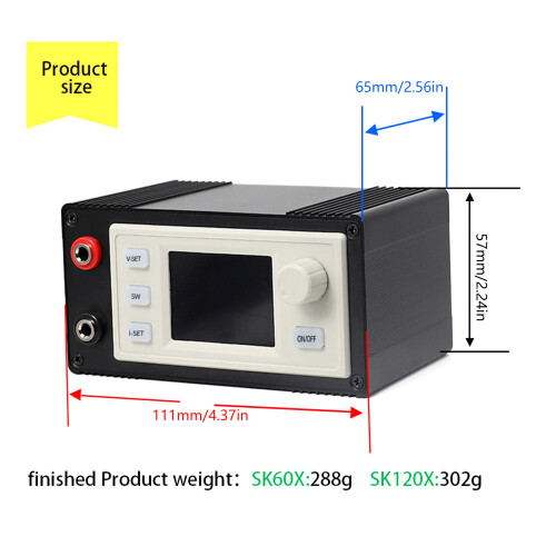 SK120X/SK60X Variable Voltage Power Supply Constant Voltage Current MPPT SK60X 2