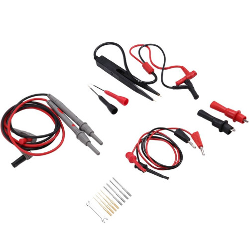 Multimeter Test Leads Kit Replaceable Multimeter Test Probe Wire Professional Electrical Testing Set