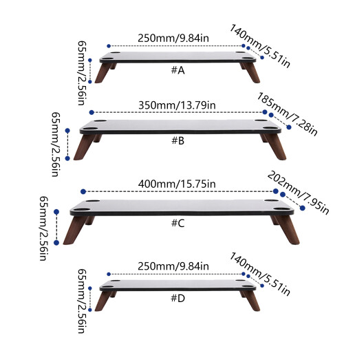 Acoustics Enhancing Speaker Stand for Wobunrn Speaker Accessory For Stanmore 1
