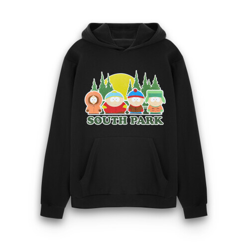 (Medium) South Park Hoodie (Mens Black)