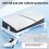 Horizontal Stand for Console Anti Slip Holder Base Game Machine Bracket HUB model 9