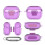 Headphone Case Clear Housing for Buds 3 Antiscratch Shockproof Transparent purple 10