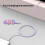 USB C to USB C Fast Charging Cable Fast Speed Data Sync Cable for Tablets Laptops 2m Pink 10