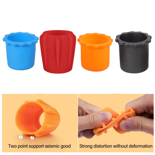 Microphone Foam Cover Stability Rings For KTV Performances Windshield 1set Black 2